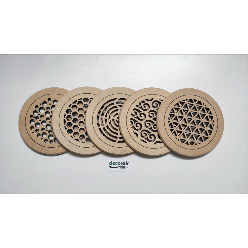 Grille de ventilation - SPEAKER ronde 2- pièce