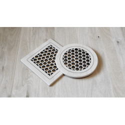 Rejilla de ventilación - BEE cuadrada 1 pieza